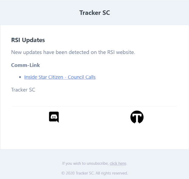 Star Citizen Ship Tracker